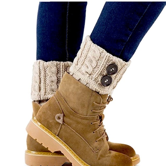 Women Leg Warmers, Knit Boot Cuff, New in Package - Picture 1 of 3